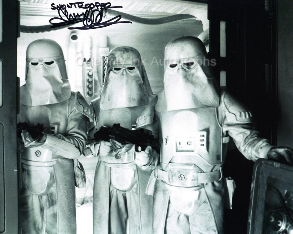 TONY ALLEN as a Snowtrooper - Star Wars: Episode V - The Empire Strikes Back