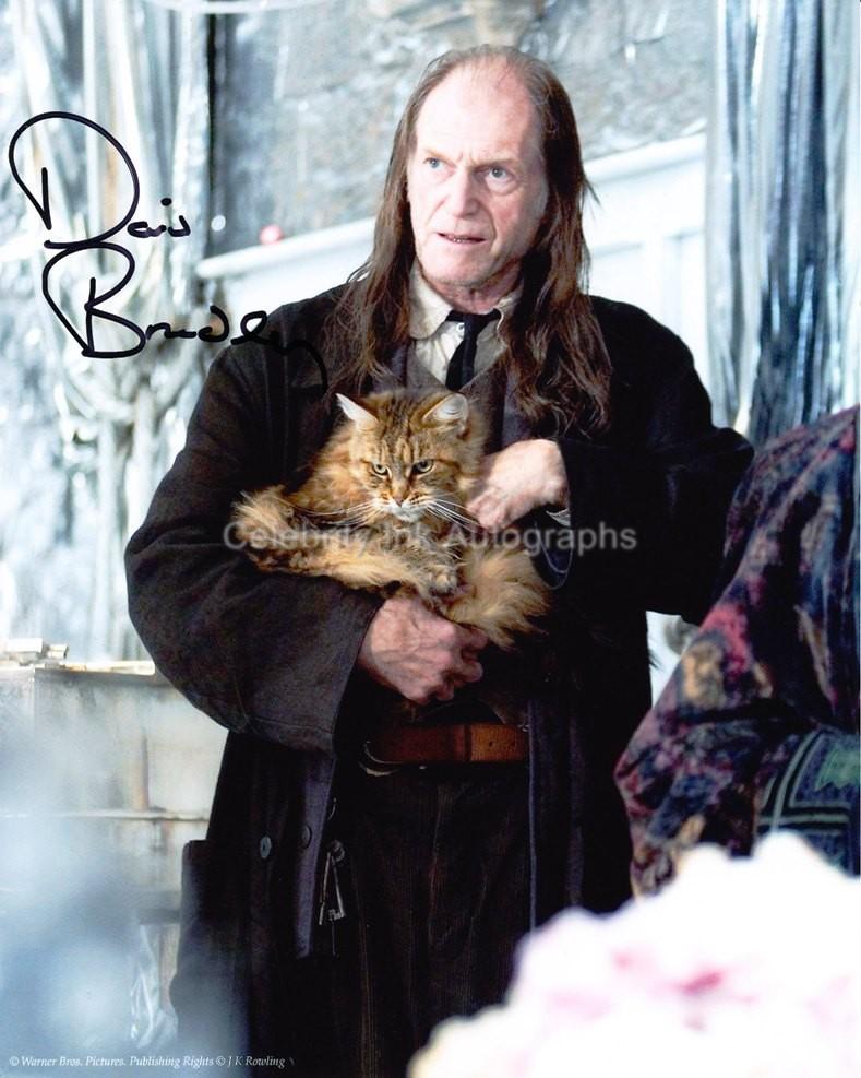 DAVID BRADLEY as Argus Filch - Harry Potter