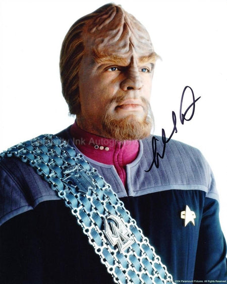 MICHAEL DORN as Commander Worf - Star Trek: Deep Space Nine