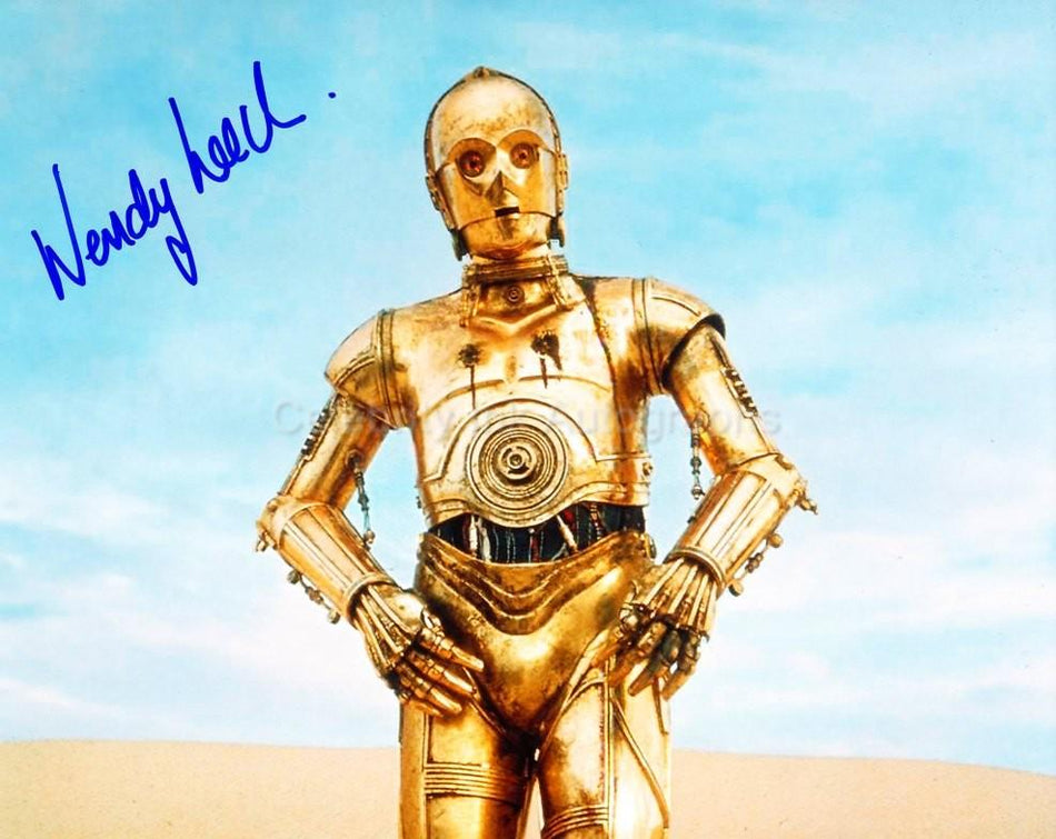 WENDY LEECH - C-3PO Stunt Double - Star Wars: Episide IV - A New Hope