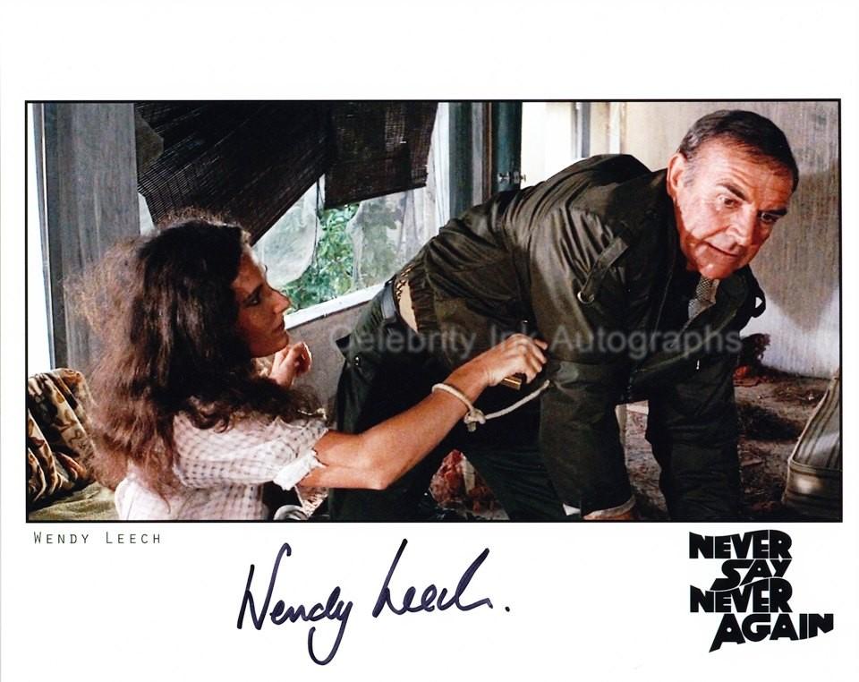 WENDY LEECH - Stuntwoman - James Bond: Never Say Never Again