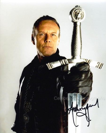 ANTHONY HEAD as Uther Pendragon - Merlin