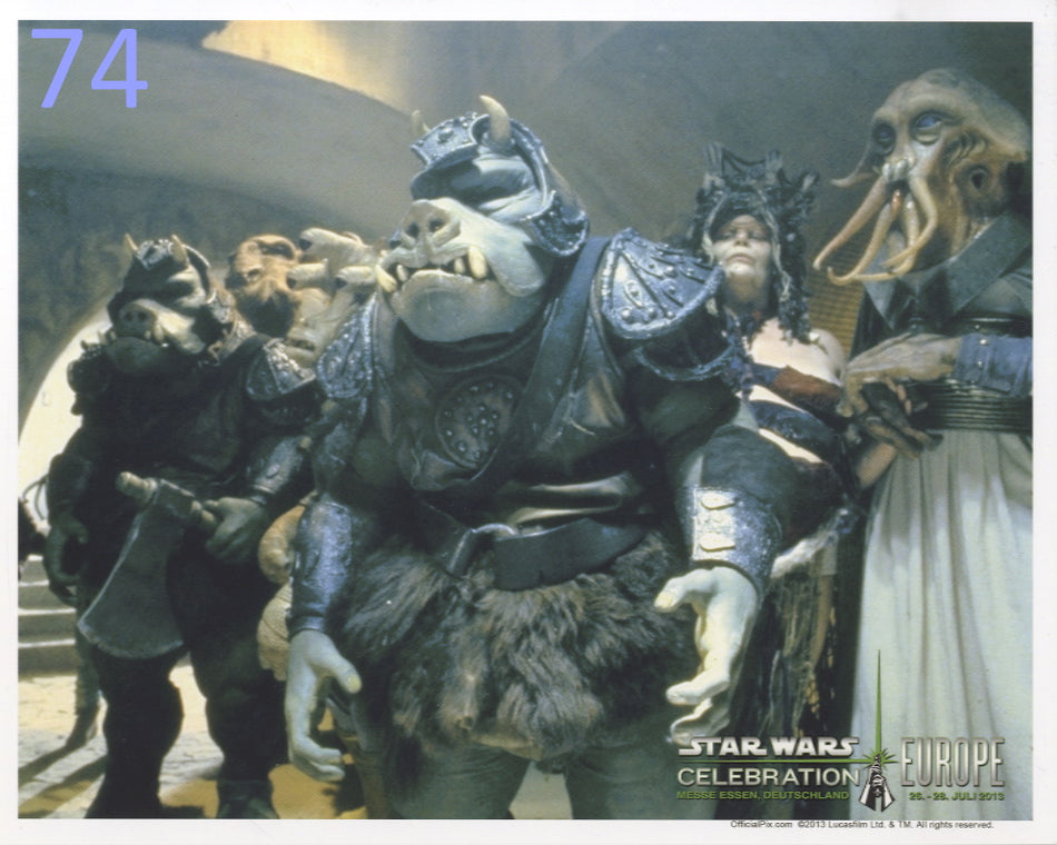 74 - Jabba's Guards Celebration Blank 8"x10" Photo