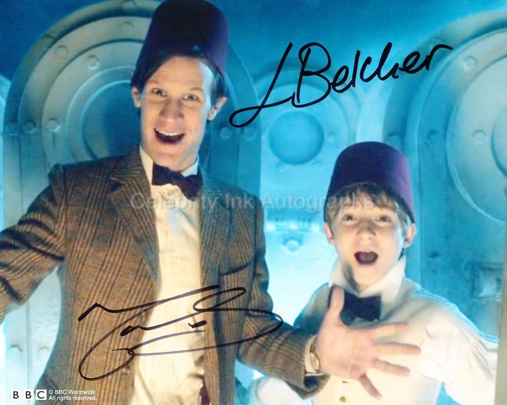 MATT SMITH and LAURENCE BELCHER as The 11th Doctor and Young Kazran - Doctor Who