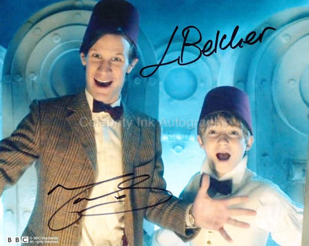 MATT SMITH and LAURENCE BELCHER as The 11th Doctor and Young Kazran - Doctor Who