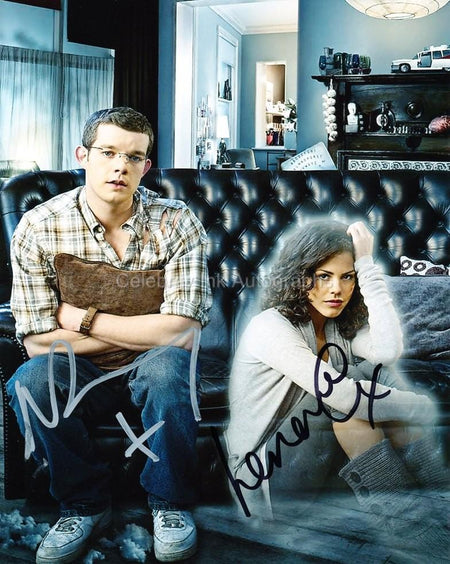 RUSSELL TOVEY and LENORA CRICHLOW as George and Annie - Being Human