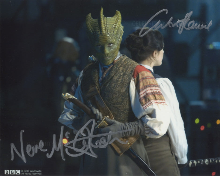 NEVE McINTOSH and CATRIN STEWART as Vastra and Jenny - Doctor Who