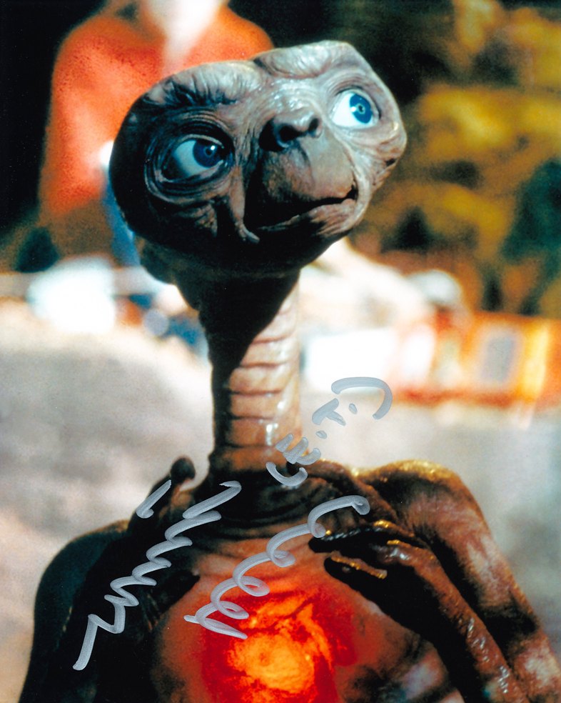 MATTHEW DE MERITT -  E.T Puppet Movement Co-Ordinator - E.T. The Extra-Terrestrial