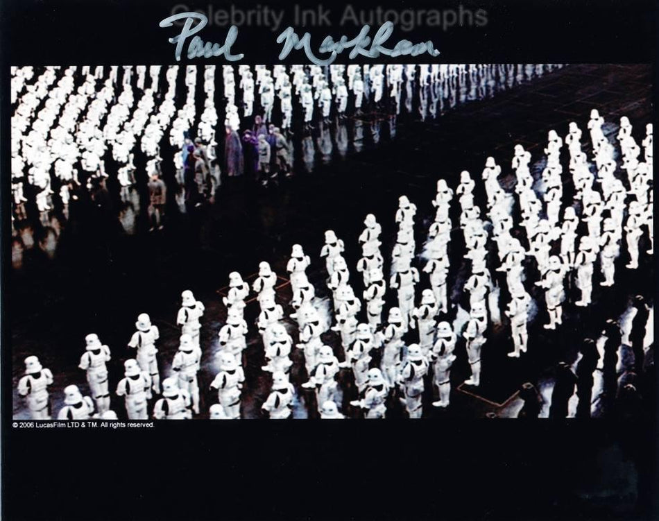 PAUL MARKHAM as a Stormtrooper - Star Wars