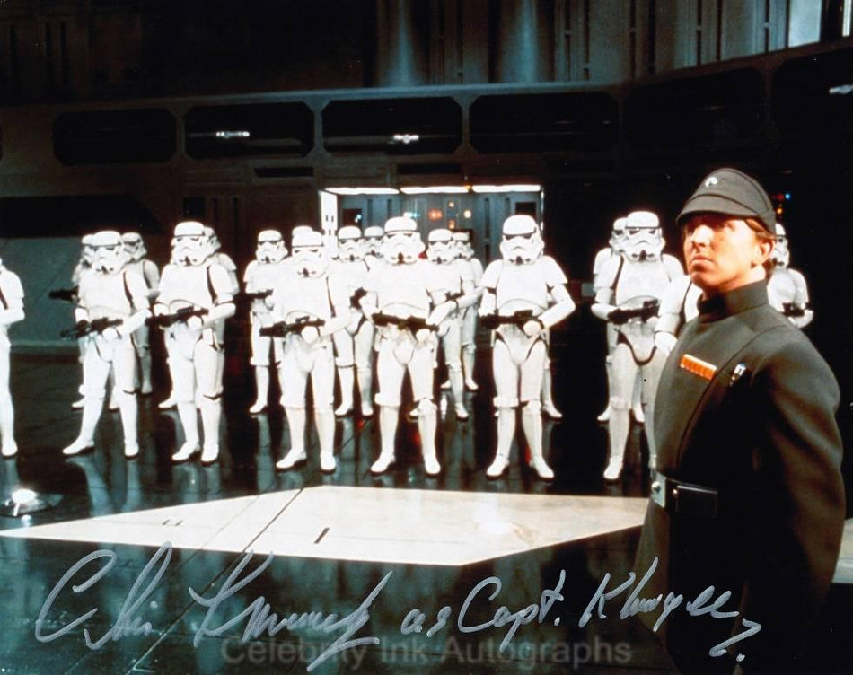 CHRIS MUNCKE as Captain Khurgee - Star Wars