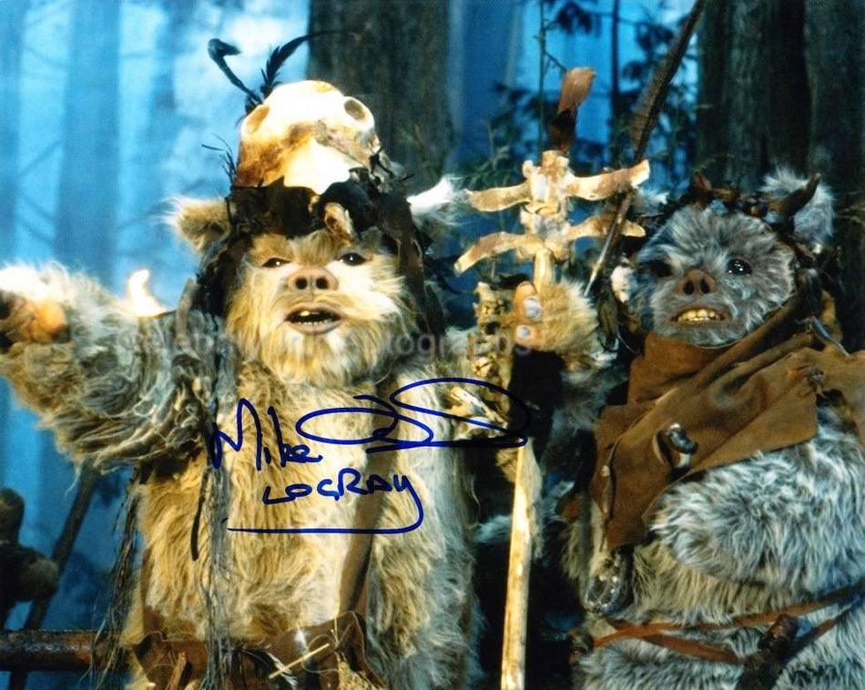 MIKE EDMONDS as Logray - Star Wars: Episode VI