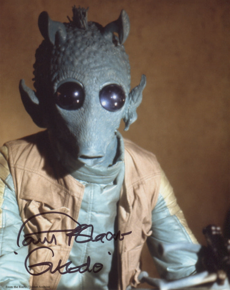 PAUL BLAKE as Greedo - Star Wars