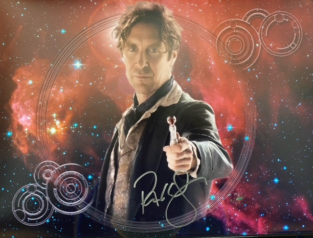 PAUL McGANN as The 8th Doctor - The Doctor Who TV Movie 12"x16"