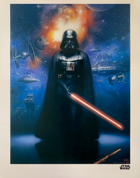 STAR WARS DARTH VADER ART PRINT by Tsuneo Sanda